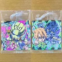 ジョジョシールウエハース5部1 ゴールドエクスペリエンス フーゴ SR2枚セット
