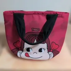 匿名発送　ペコちゃん ふっくらトートバッグ キャンディ型チャーム付きのサムネイル
