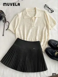 SHEIN プリーツスカート