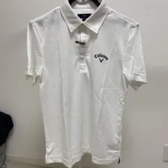 Callaway ホワイト ポロシャツ Mサイズ