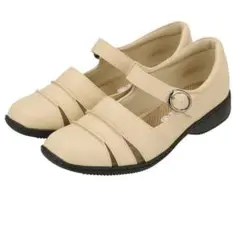 美品　PANSY ベージュ ストラップサンダル 22.5cmのサムネイル