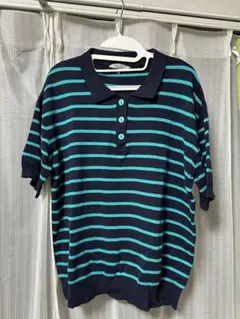 niko and ... ニットポロシャツ L