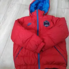 大幅値下げ★Nike FC フード付きダウンコート 赤