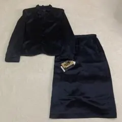 CRESENDO MORE セットアップ　シルク100% フリル　スカート　M