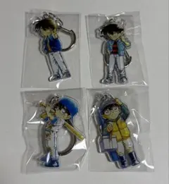 名探偵コナン コナン探偵社キーホルダー　コレクション vol.5とう4点セット