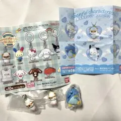 サンリオ　めじるしアクセサリー　コロコロクリリン　タキシードサム　ガチャガチャ