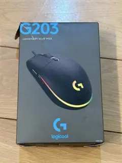 美品logicool G203 LIGHTSYNC ゲーミングマウス
