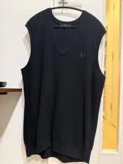 フレッドペリー FRED PERRY ワッフル ステッチ ニット ベストのサムネイル