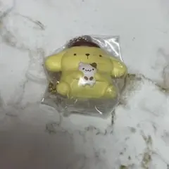 サンリオ ポムポムプリン ぺたんこマスコット キーホルダー ガチャガチャ