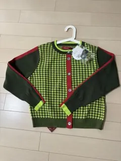 タグ付き アルベロベロ オレポレプラ 花柄カーディガン 緑系 - メルカリ