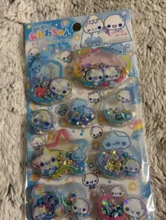 【新品】スパンコールパーティシール　あわわちゃん