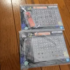 スプラトゥーン３　一番くじ　イカしたカスタムネームプレート　E賞　二種セット