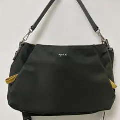 agnis b. （アニエスベー）2WAY ナイロンショルダーバッグ