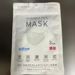 UNIQLO AIRism マスク 3枚組 ホワイト ちいさめ Mサイズのサムネイル