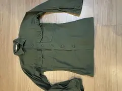 オリーブグリーン ミリタリージャケット
