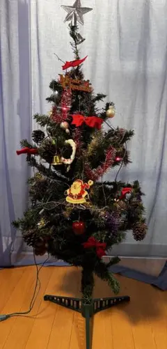 クリスマスツリー オーナメント付き