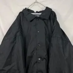 fact squad コーチジャケット ナイロンジャケット 黒 無地