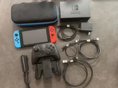 Nintendo Switch 本体 セット プロコン、ホリ連射コン付き - メルカリ