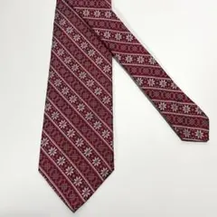 【美品】ブルックスブラザーズ ネクタイ ストライプ レッド