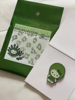 万博 日本館　ピンバッジ　藻キティ　マリモ