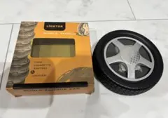 新品未使用⭐︎非売品⭐︎アキュラ⭐︎タイヤ型灰皿とライターセット