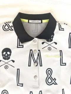 MARK & LONA レディース ゴルフウェア ポロシャツ　38サイズのサムネイル