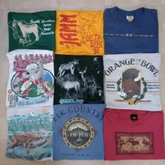 US古着 Tシャツ 28枚まとめ サイズミックス 卸 フリマ バザー プリント