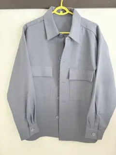 GU CPOシャツ シャツジャケット シャツブルゾン オーバーサイズ