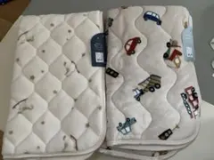 Cottoli・futafuta 敷きパッド 70x120cm 2枚セット