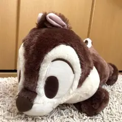 チップ 赤いほっぺ ギガジャンボ寝そべりぬいぐるみ Disney チップとデール