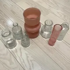 花瓶 セット　7個　ウェルカムスペース　結婚式