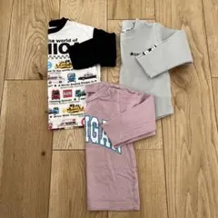 【保育園着】90サイズ　3点セット　まとめ売り　長袖　ロンT トミカデザイン