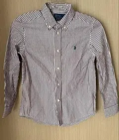 Polo Ralph Lauren ストライプ長袖シャツ 130 新品未使用