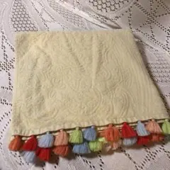 ZARA HOME ジャガードポンポンバスタオルのサムネイル