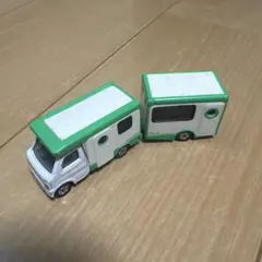 【廃盤】ロングトミカ No.127 バンショップ ミカミ テントむし & コロ