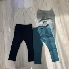 UNIQLO 子供用　ズボン4点セット　サイズ90cm