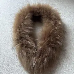 スピックアンドスパンノーブル フェイクファー　マフラー