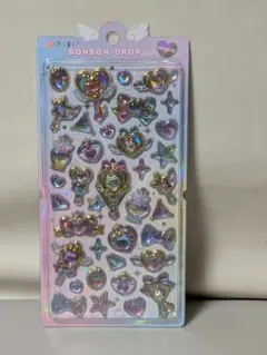 ✨️マジカル✨️ボンボンドロップシール✨️【正規品】【クーリア】レインボー