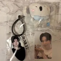 funny treasure PLUSH DOLL ジュンギュドール　トレカ付き TREASURE Funny Treasure Jumpsuit Official Plush Doll + Photocard