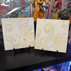 ドラゴンボール 一番くじ キャンバスアート 孫悟空 メタルクウラ