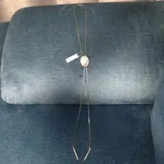 JUNO オーバルペンダント ロングネックレス