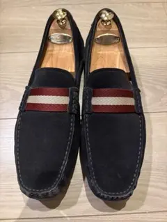 【80%OFF】BALLY Pilot ドライバー ネイビーブルースエードのサムネイル