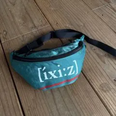 ixi:z ボディバッグ ウエストポーチ グリーン 90s