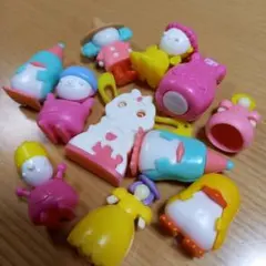グリコ おまけ ミニチュア遊具セット 10点 カラフル - メルカリ