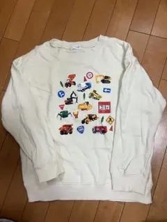 TOMICA トレーナー アイボリー　140cm お値下げ中