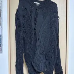 ZARA ダメージニット