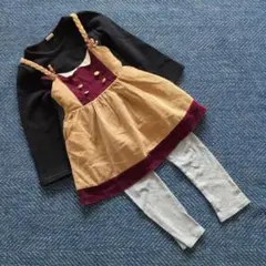 USED☆女の子110cm3点　まとめ売り　アクシーズファムスカート