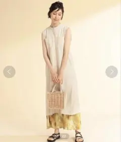 美品　ワンピース　シャツ　スカート　ノースリーブ　レイビームス　beams