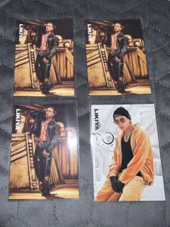 LIKIYA 24karats トレカ　4枚セット