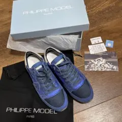 PHILIPPE MODEL ネイビー スニーカー サイズ41のサムネイル